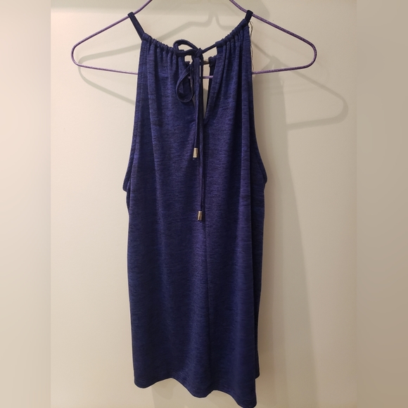 Electric blue/black Dynamite keyhole top XS - Picture 8 of 8